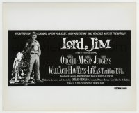 4m602 LORD JIM 8.25x10 still '65 Terpning art of Peter O'Toole used on the 24-sheet!