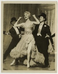 4m613 LOVE ME OR LEAVE ME 8x10.25 still '55 sexy Doris Day as Ruth Etting performing on stage!