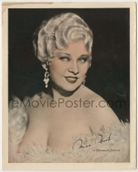 4m005 MAE WEST color 8x10 picture frame photo '30s super sexy portrait showing lots of skin!