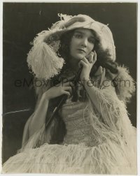 4m669 MARY PHILBIN deluxe 7.25x9.5 still '25 close up in wonderful gown from Phantom of the Opera!