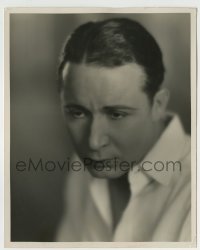 4m688 MONTE BLUE deluxe 8x10 still '20s close portrait looking really sad by Edwin Bower Hesser!