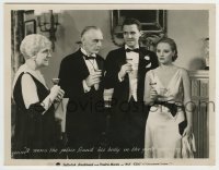 4m706 MY SIN 7.75x10 still '31 Tallulah Bankhead looks nervous after a body is found in her room!