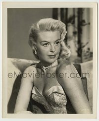 4m741 PATRICIA DONAHUE 8x10 still '58 unretouched portrait in low-cut dress making In the Money!