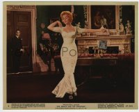 4m036 PRINCE & THE SHOWGIRL color 8x10 still #4 '57 sexy Marilyn Monroe dances in fancy room!
