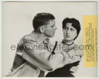 4m817 ROSE TATTOO 7.5x9.5 still '55 Anna Magnani rejects Burt Lancaster's romantic advances!