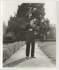 4m957 W.C. FIELDS 8.25x9.75 still '37 first photos after recovering from his 18-month illness!