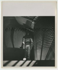 4m246 DAY THE EARTH STOOD STILL English 8.25x10 still '51 Gort carries Patricia Neal in corridor!