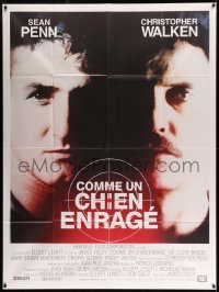 4p559 AT CLOSE RANGE French 1p '87 close up of Christopher Walken & Sean Penn as father & son!