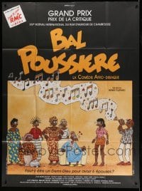 4p564 BAL POUSSIERE French 1p '89 Dust Ball, cool completely different art by Jano!