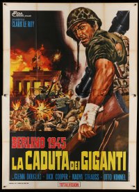 4p053 EPITAFIOS GIA EHTHROUS KAI FILOUS Italian 2p 1967 Casaro art of battle, Berlino 1945!