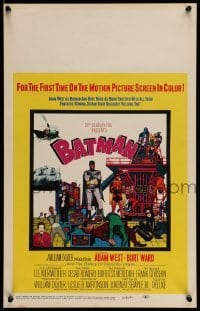 4p270 BATMAN WC '66 dress up to greet Batman in his first full-length all-color never-seen movie!
