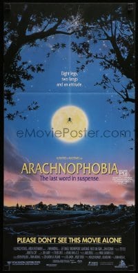 4r609 ARACHNOPHOBIA Aust daybill '90 Jeff Daniels, creepy spider horror images!