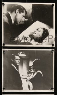 4r008 NOTORIOUS 7 Swiss 8x10 stills R60s Cary Grant & Ingrid Bergman, Alfred Hitchcock classic!