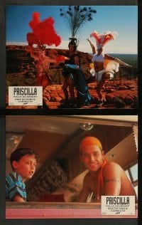4r401 ADVENTURES OF PRISCILLA QUEEN OF THE DESERT 8 French LCs '94 Stamp, Weaving, Pearce!