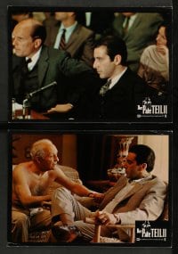 4r032 GODFATHER PART II 15 German LCs '75 Al Pacino in Francis Ford Coppola classic crime sequel!