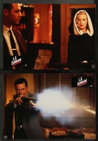 4r028 L.A. CONFIDENTIAL 8 German LCs '97 Guy Pearce, Russell Crowe, Danny DeVito, Kim Basinger