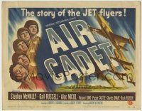 4s030 AIR CADET TC '51 the story of U.S. Air Force jet pilots, cool airplane art!