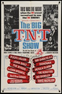 4t090 BIG T.N.T. SHOW 1sh '66 all-star rock & roll, traditional blues, country western & rock!