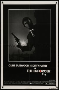 4t293 ENFORCER 1sh '76 classic image of Clint Eastwood as Dirty Harry holding .44 magnum!