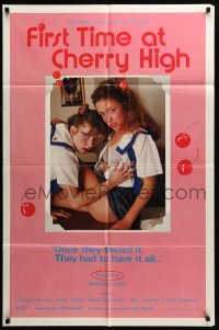 4t315 FIRST TIME AT CHERRY HIGH 1sh '84 school sex, Mystery Lane, Tanya Lawson, Ron Jeremy!
