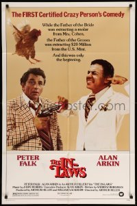 4t466 IN-LAWS 1sh '79 classic Peter Falk & Alan Arkin screwball comedy!