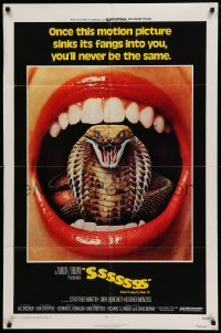 4t824 SSSSSSS 1sh '73 once this motion picture sinks its fangs into you, you'll never be the same!