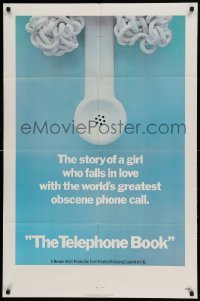 4t874 TELEPHONE BOOK 1sh '71 greatest obscene phone call, written & directed by Nelson Lyon!