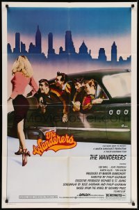 4t949 WANDERERS 1sh '79 Ken Wahl in Kaufman's 1960s New York City teen gang cult classic!