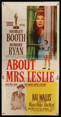 4w366 ABOUT MRS. LESLIE 3sh '54 Shirley Booth, Robert Ryan, the man she never quite married!