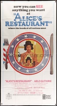 4w378 ALICE'S RESTAURANT 3sh '69 Arlo Guthrie, musical comedy directed by Arthur Penn!