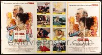 4w064 CUBA export 1-stop poster '79 cool Ted CoConis artwork of Sean Connery & Brooke Adams!