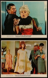 4x266 3 ON A COUCH 2 color 8x10 stills '66 screwy Jerry Lewis, Janet Leigh, Mary Ann Mobley