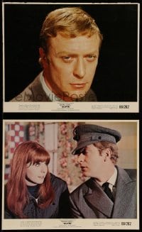 4x267 ALFIE 2 color 8x10 stills '66 Michael Caine loves them and leaves them, ask any girl!