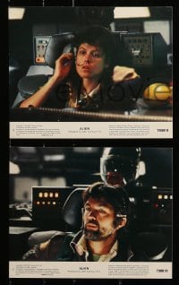 4x060 ALIEN 8 8x10 mini LCs '79 Sigourney Weaver, Tom Skerritt, Ridley Scott sci-fi classic!