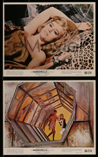 4x203 BARBARELLA 5 color 8x10 stills '68 great images of Jane Fonda in Roger Vadim directed sci-fi!