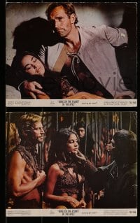 4x216 BENEATH THE PLANET OF THE APES 4 color 8x10 stills '70 Charlton Heston, Franciscus, Harrison!