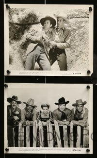 4x726 BORN TO THE WEST 5 8x10 stills R50 Zane Grey, John Wayne spilled outlaw blood in Hell Town!
