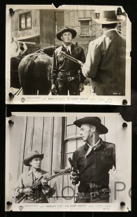 4x498 BOUNTY HUNTER 10 8x10 stills '54 great images of Randolph Scott, Dolores Dorn!