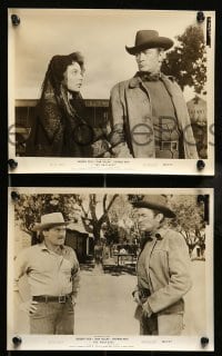 4x369 BRAVADOS 19 8x10 stills '58 images of cowboy Gregory Peck & sexy Joan Collins, Lee Van Cleef!