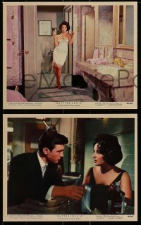 4x237 BUTTERFIELD 8 3 color 8x10 stills '60 Elizabeth Taylor & Laurence Harvey on the waterfront!
