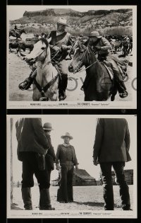 4x852 COWBOYS 3 8x10 stills '72 big John Wayne, great western images!