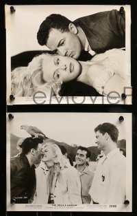 4x478 DEVIL'S HAIRPIN 11 8x10 stills '57 great images of Cornel Wilde, sexy Jean Wallace!