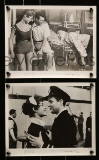 4x313 DOCTOR AT SEA 32 8x10 stills '56 great images of sailor Dirk Bogarde & sexy Brigitte Bardot!