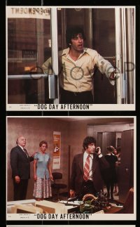 4x087 DOG DAY AFTERNOON 8 int'l 8x10 mini LCs '75 Pacino, Durning, Lumet bank robbery crime classic