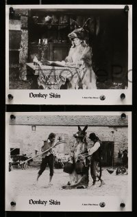 4x453 DONKEY SKIN 12 8x10 stills '75 Jacques Demy's Peau d'ane, Catherine Deneuve, Jean Marais