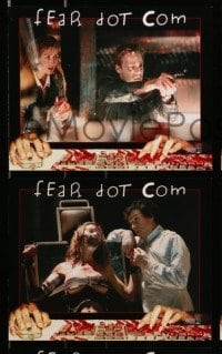 4x094 FEAR DOT COM 8 8x10 mini LCs '02 William Malone, Stephen Dorff, spooky horror images!