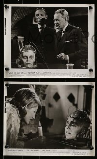 4x789 FROZEN DEAD 4 8x10 stills '66 Dana Andrews, includes cool image of severed head on table!