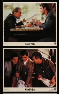 4x104 GOODFELLAS 8 8x10 mini LCs '90 Robert De Niro, Joe Pesci, Ray Liotta, Paul Sorvino, Scorsese!
