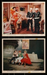 4x036 HIT THE DECK 11 color 8x10 stills '55 Debbie Reynolds, Russ Tamblyn, Ann Miller!