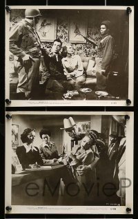 4x542 INVASION U.S.A. 9 8x10 stills '52 New York topples, cool nuclear war sci-fi images!
